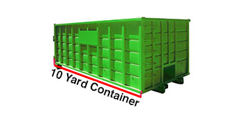 10 yard dumpster rental in Raleigh